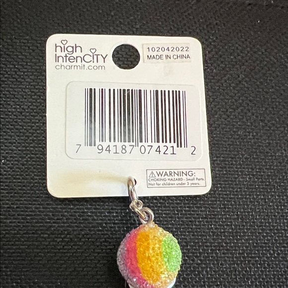 Charm It! Rainbow Snow Cone Charm - Picture 2 of 3